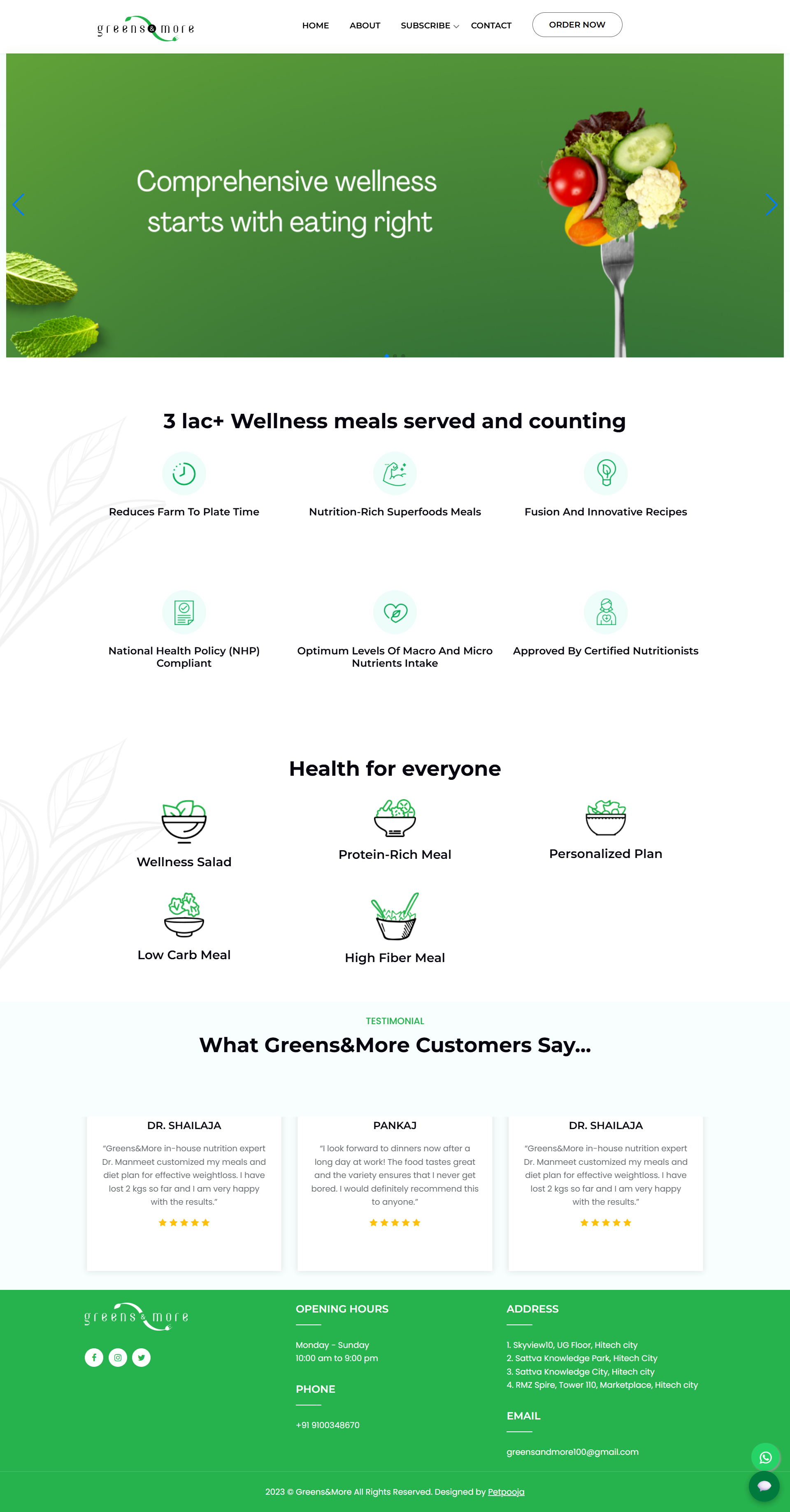 Greens & More